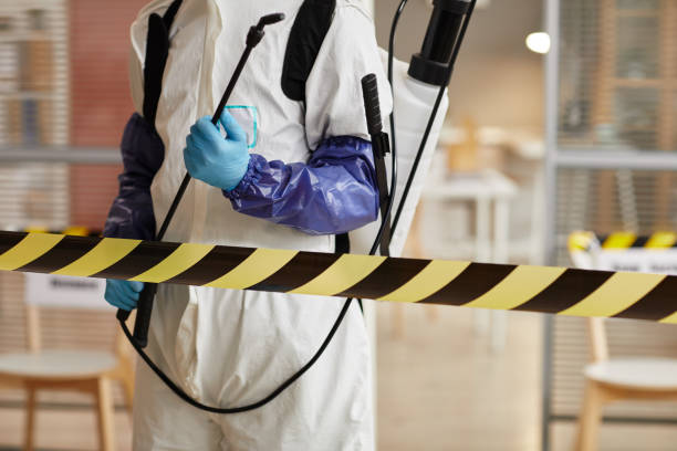 Professional Blood Cleanup technician working in Wiggins, CO